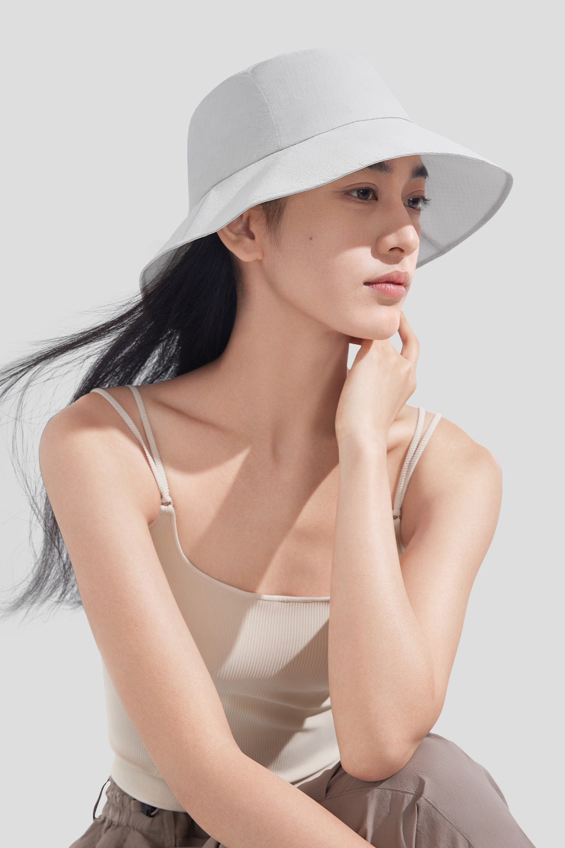 beneunder women's sun hats upf50+ #color_galaxy gray