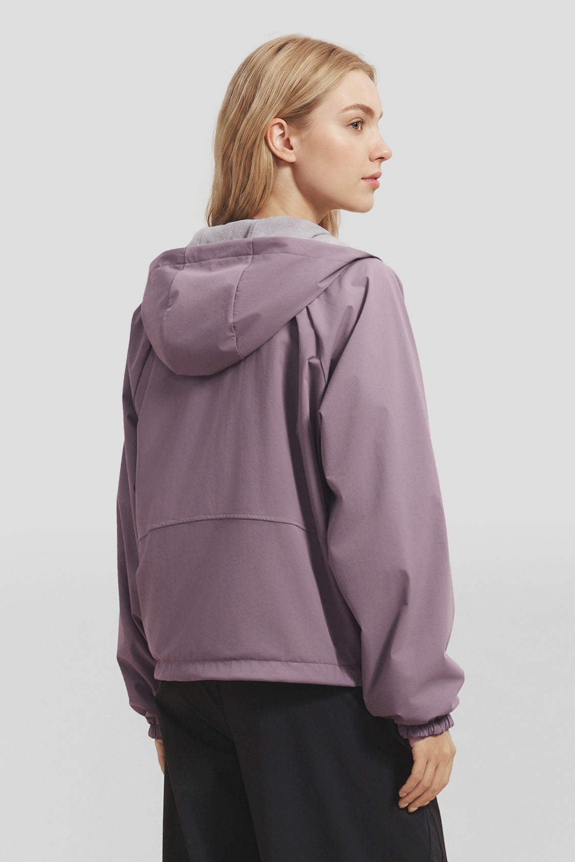 Veste réversible à capuche pour femme en polaire micro (chaleur moyenne) PM030