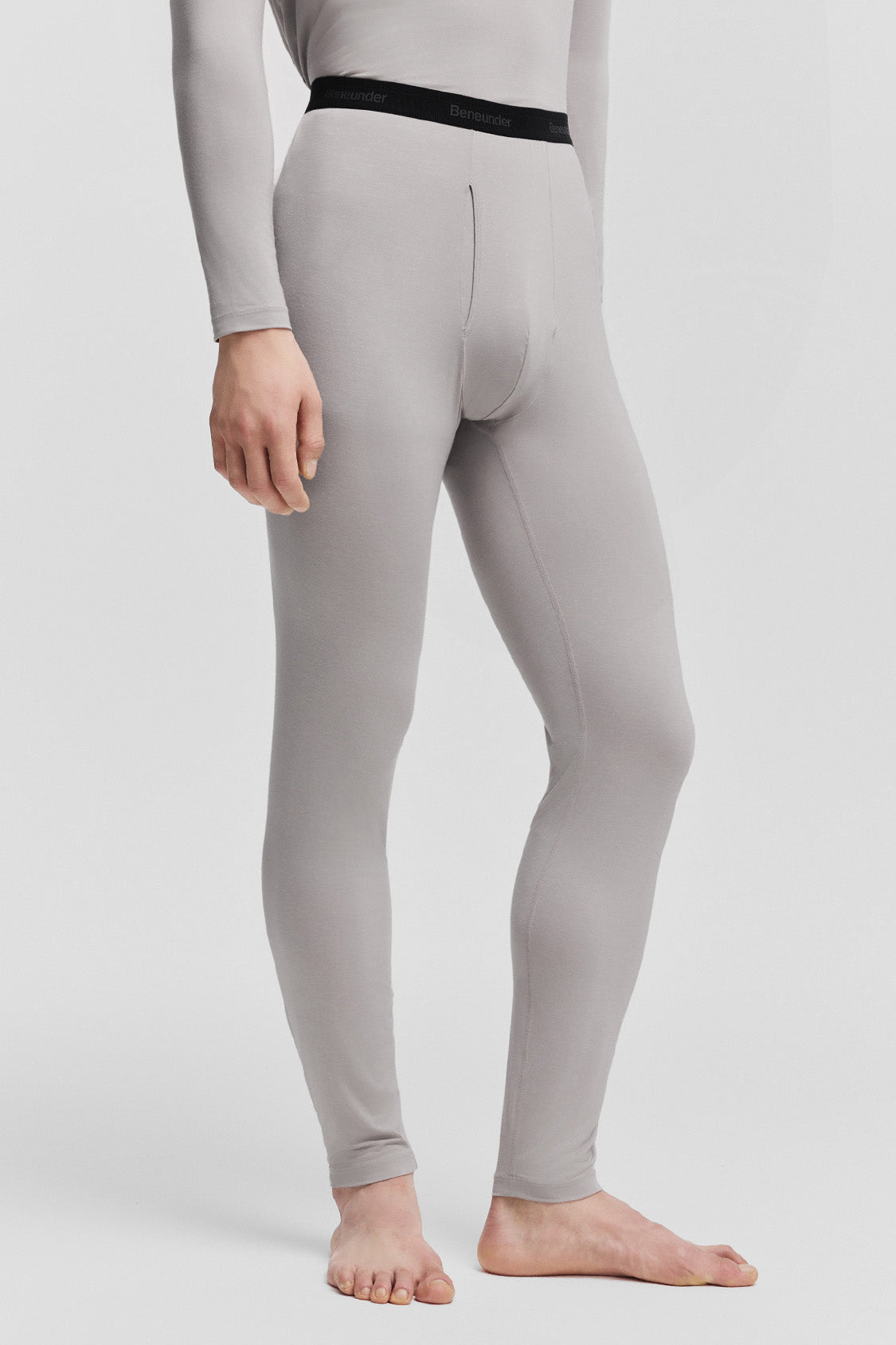 beneunder core – men’s thermal base layer #color_gray