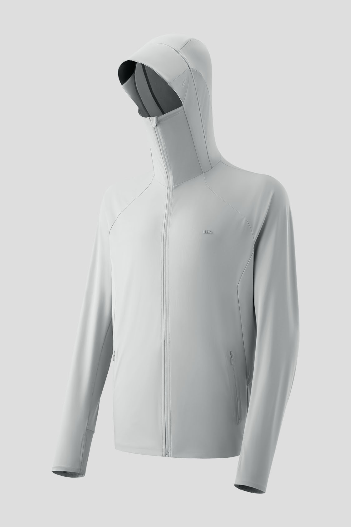 beneunder men's sun protection jacket #color_gray