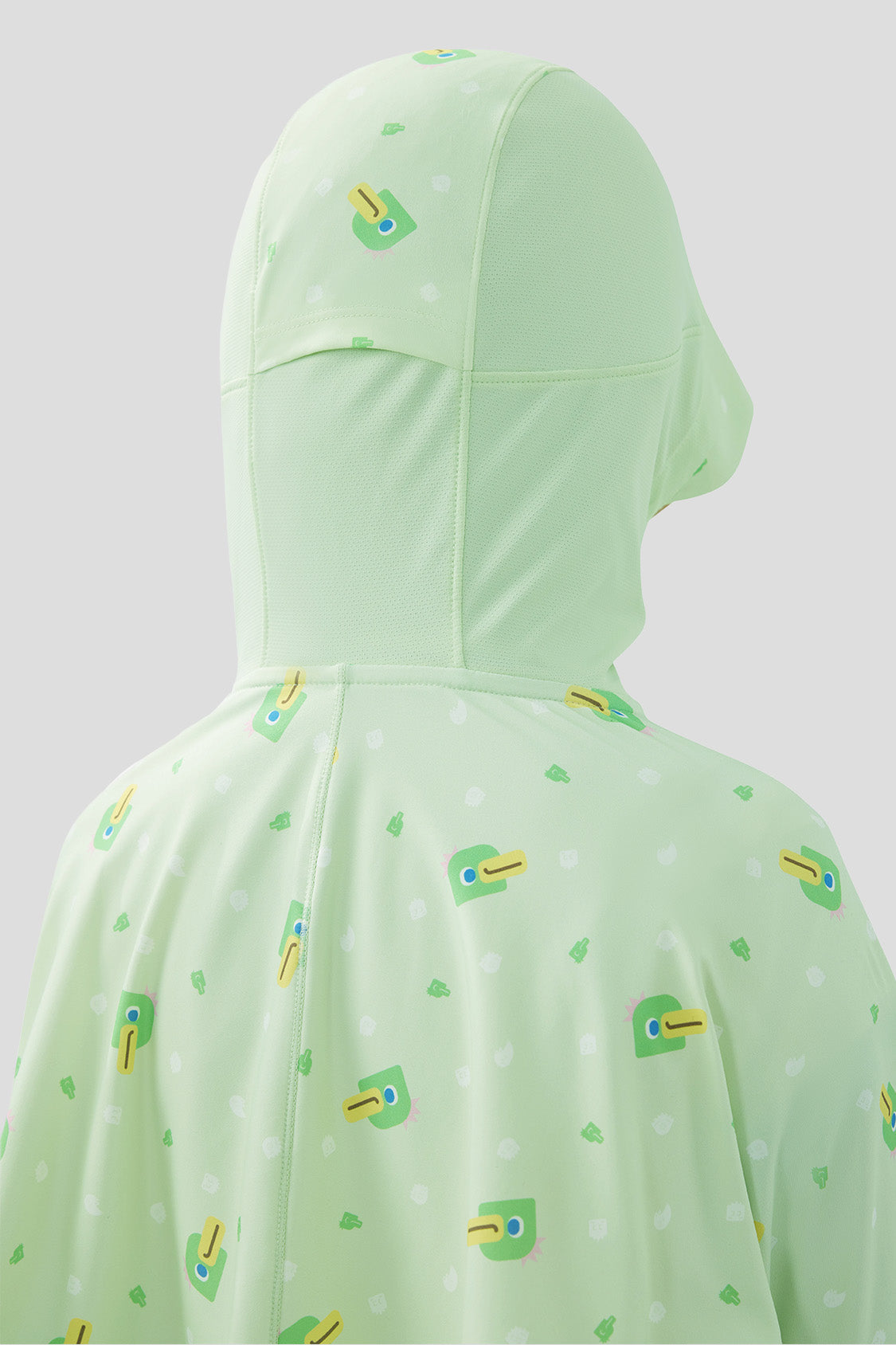 beneunder kid's sun proctection Jacket UPF50+ #color_green duck play