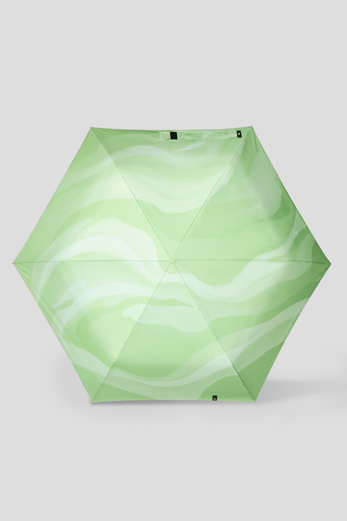 Dual - Paraguas plegable de 3 pliegues para sol y lluvia