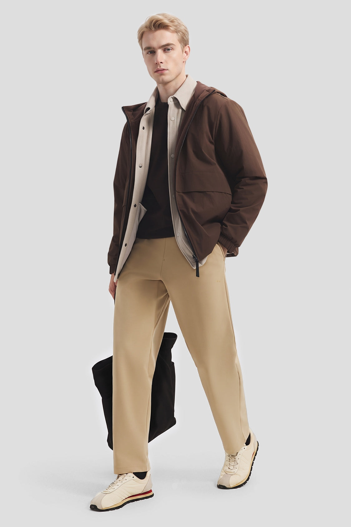 Men's High-Stretch Straight-Leg Pants (High Warmth) EL019