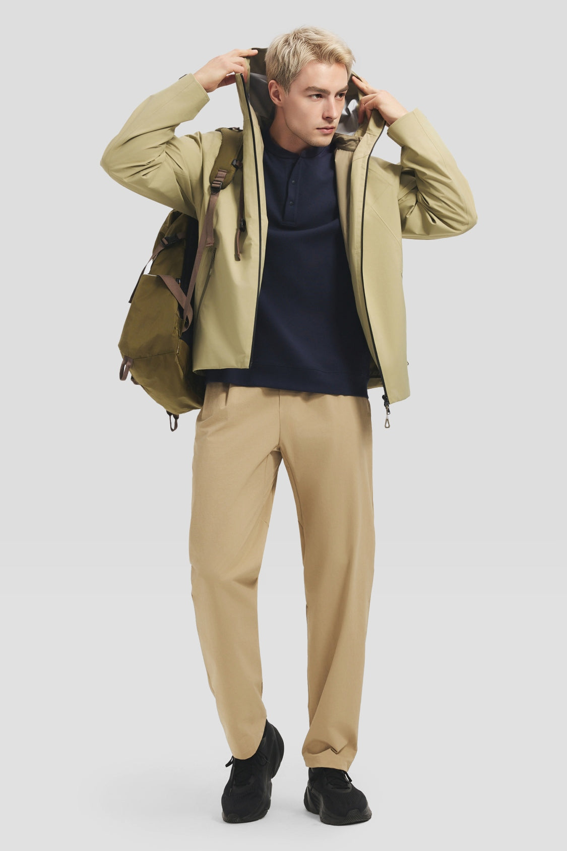 Men's High-Stretch Straight-Leg Pants (High Warmth) EL019