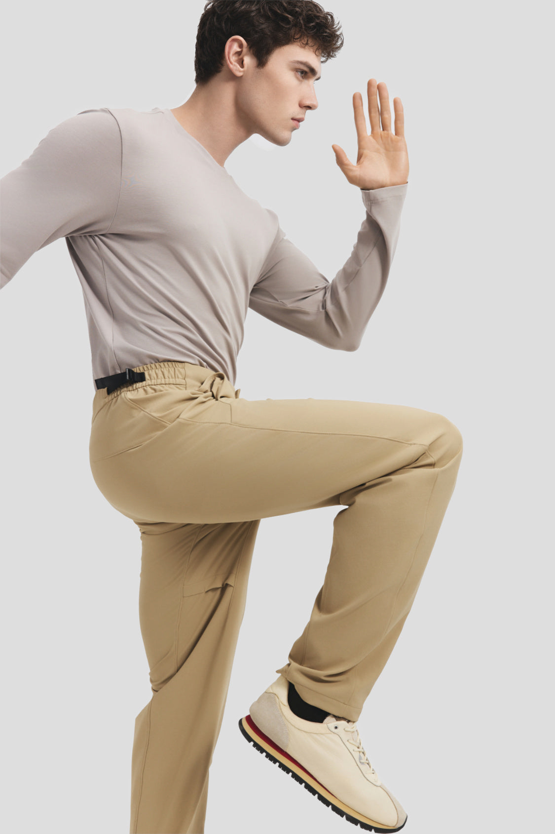 Men's Stretch Straight-Leg Pants EL021