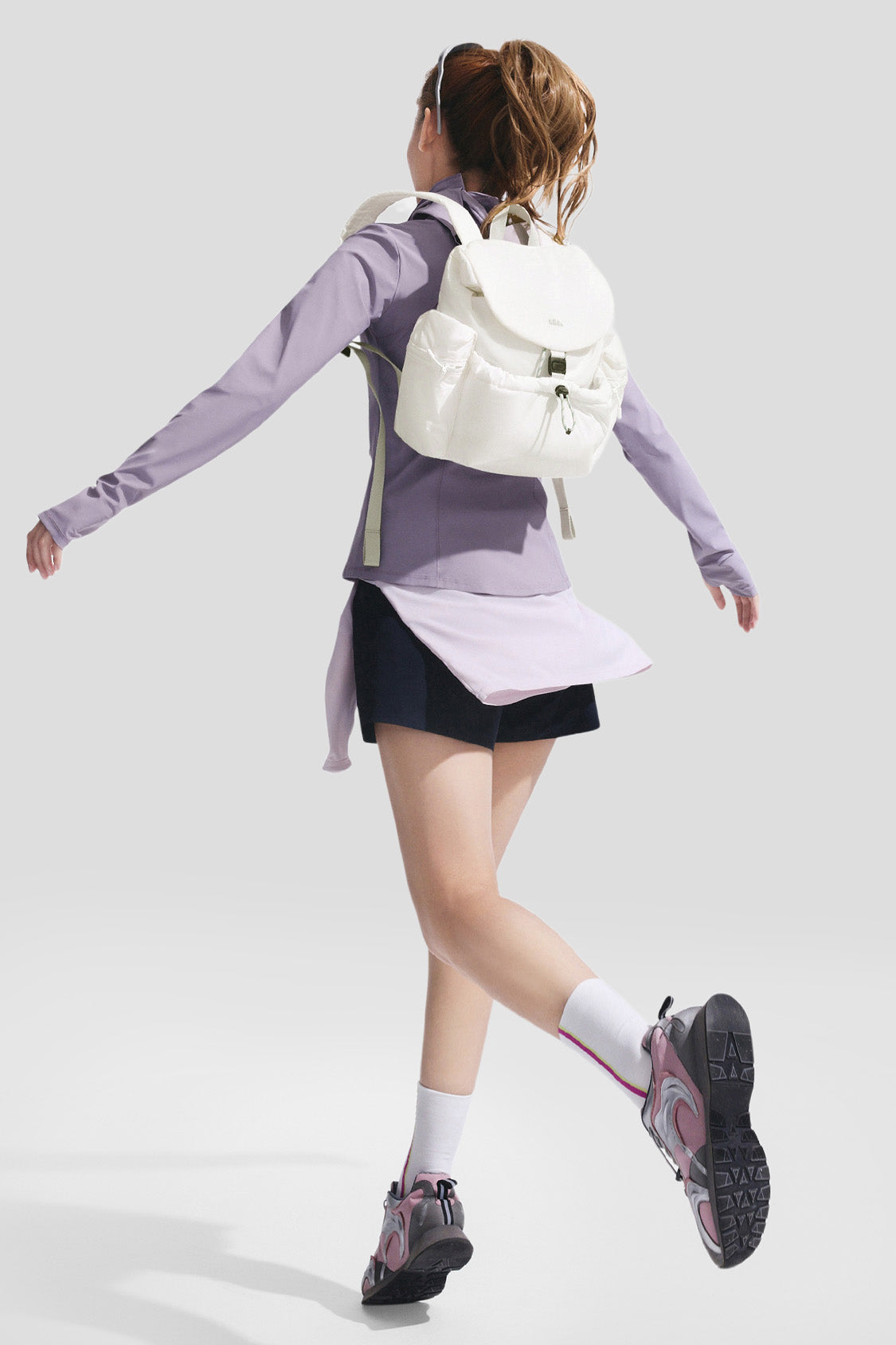 Women's Expandable Short Backpack LC005