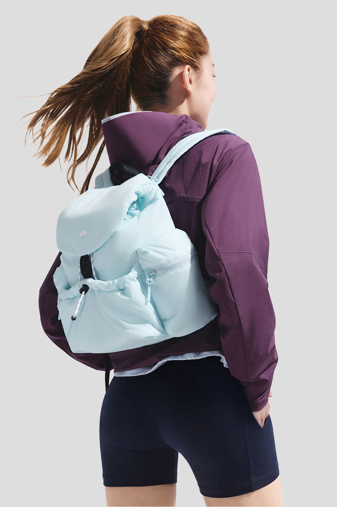 Women's Expandable Short Backpack LC005
