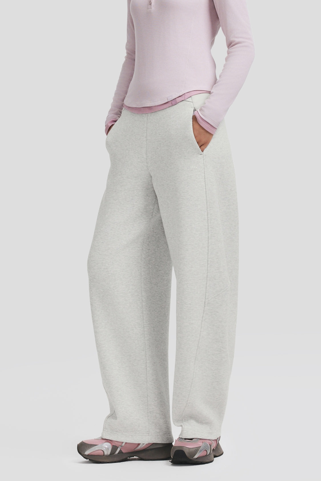 Pantalones muy elásticos de corte holgado para mujer EL009