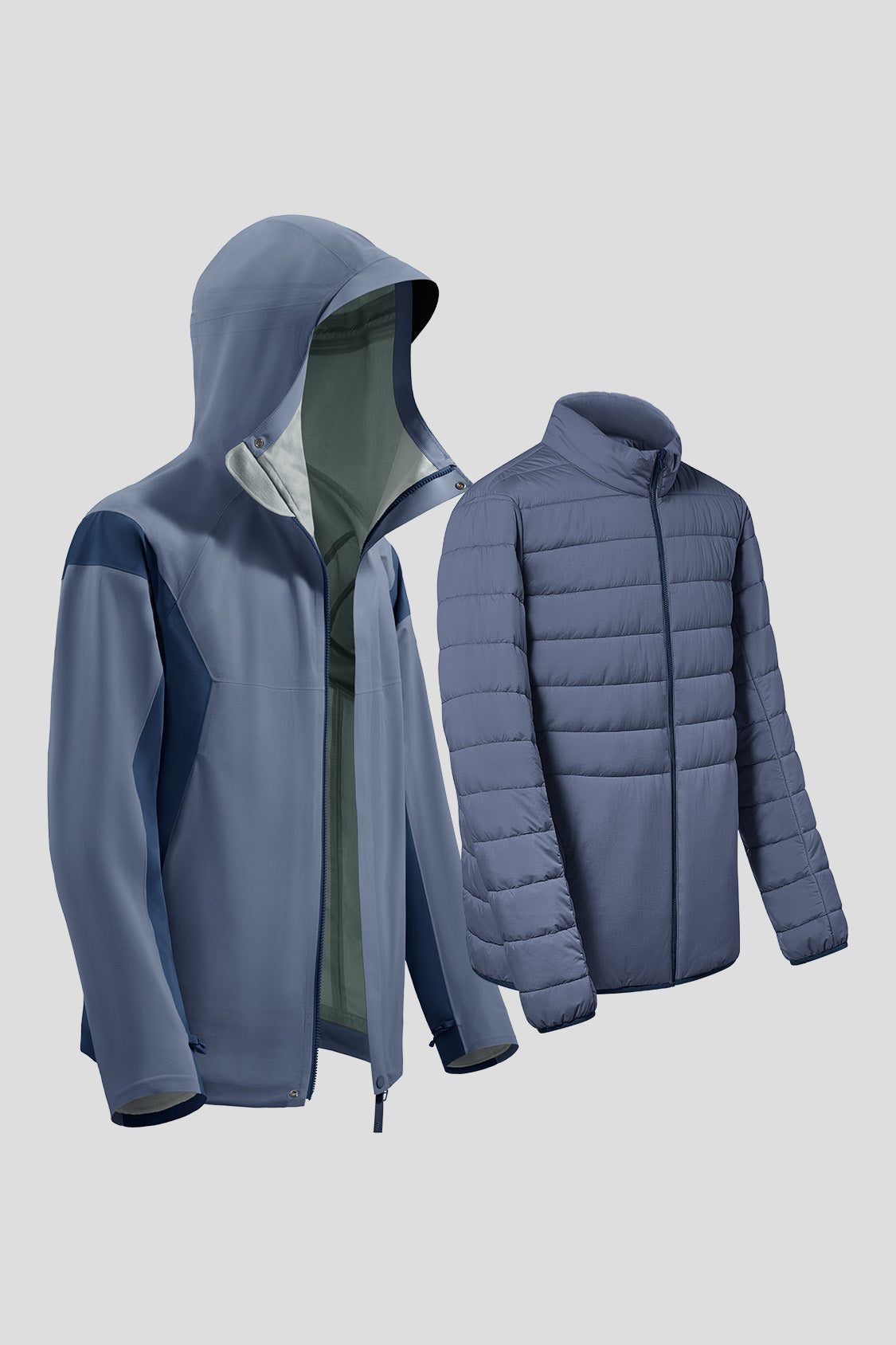 beneunder men's jacket #color_blue