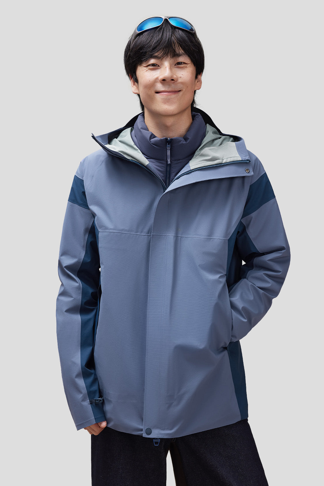 beneunder men's jacket #color_blue