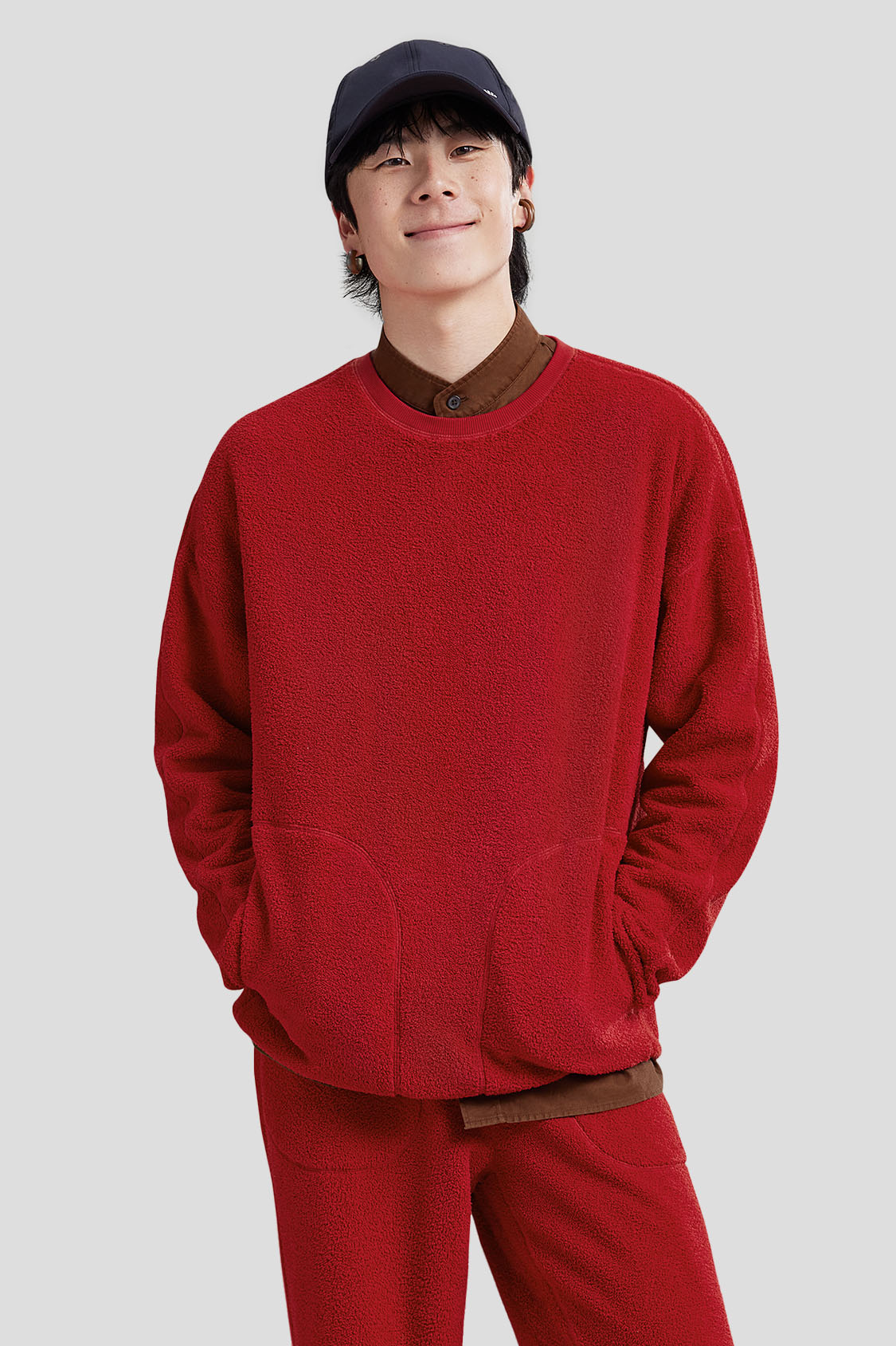 beneunder men's loungewear #color_red