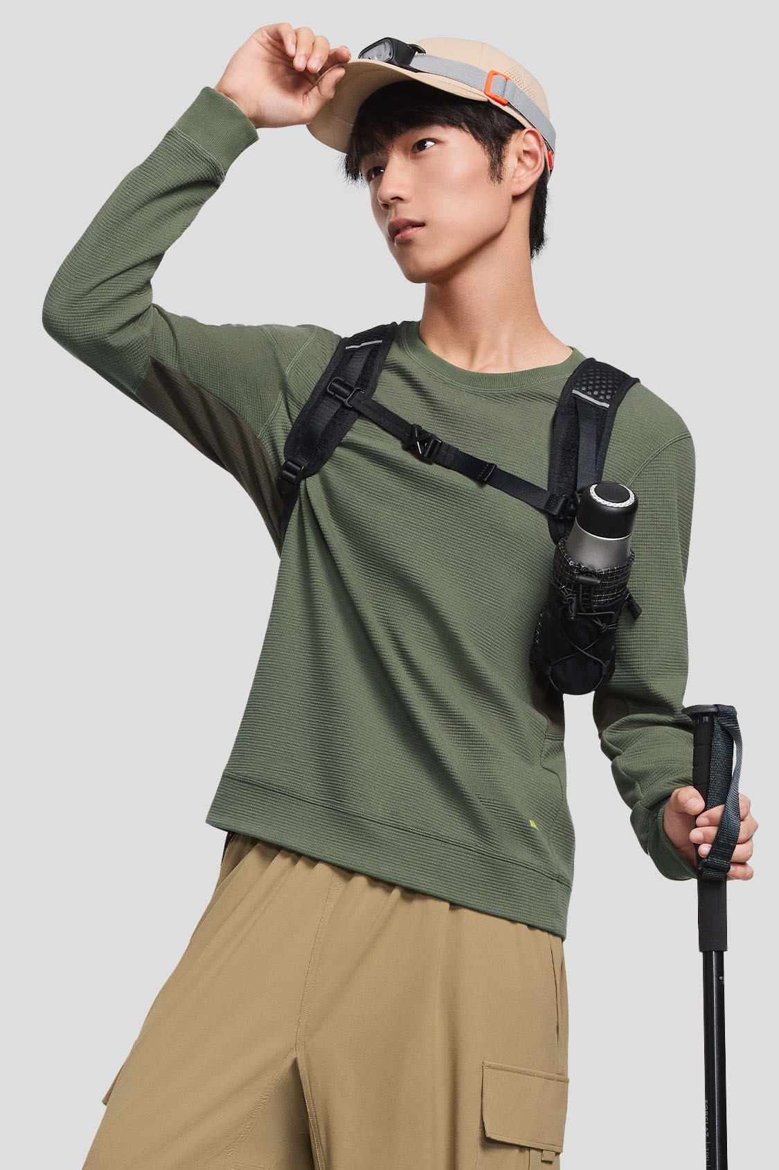 FreshFlex - Men's Long-Sleeve Sweat-Wicking Athletic Shirt(AFF-Sale)