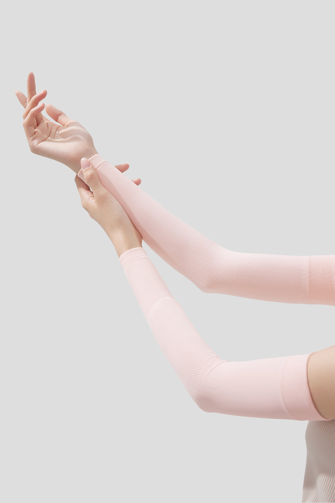 beneunder women's sun arm sleeves upf50+ #color_neon pink