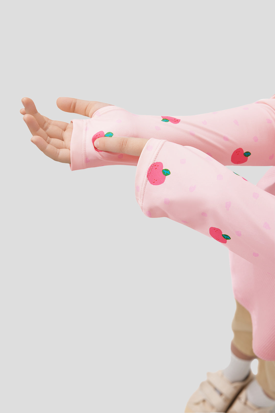 beneunder kid's sun proctection Jacket UPF50+ #color_peach elf