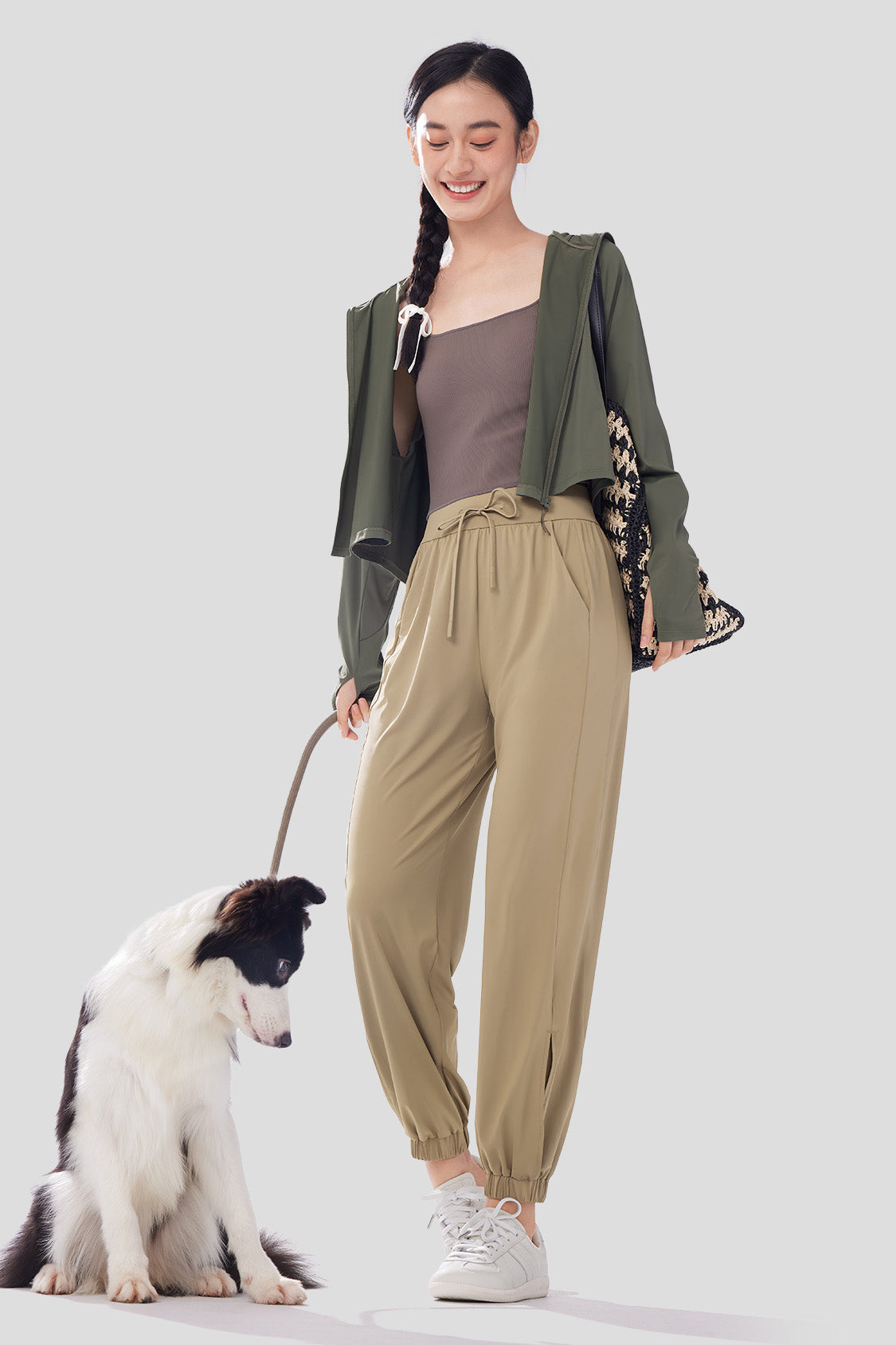 beneunder women's sun protection upf50+ #color_pinecone brown