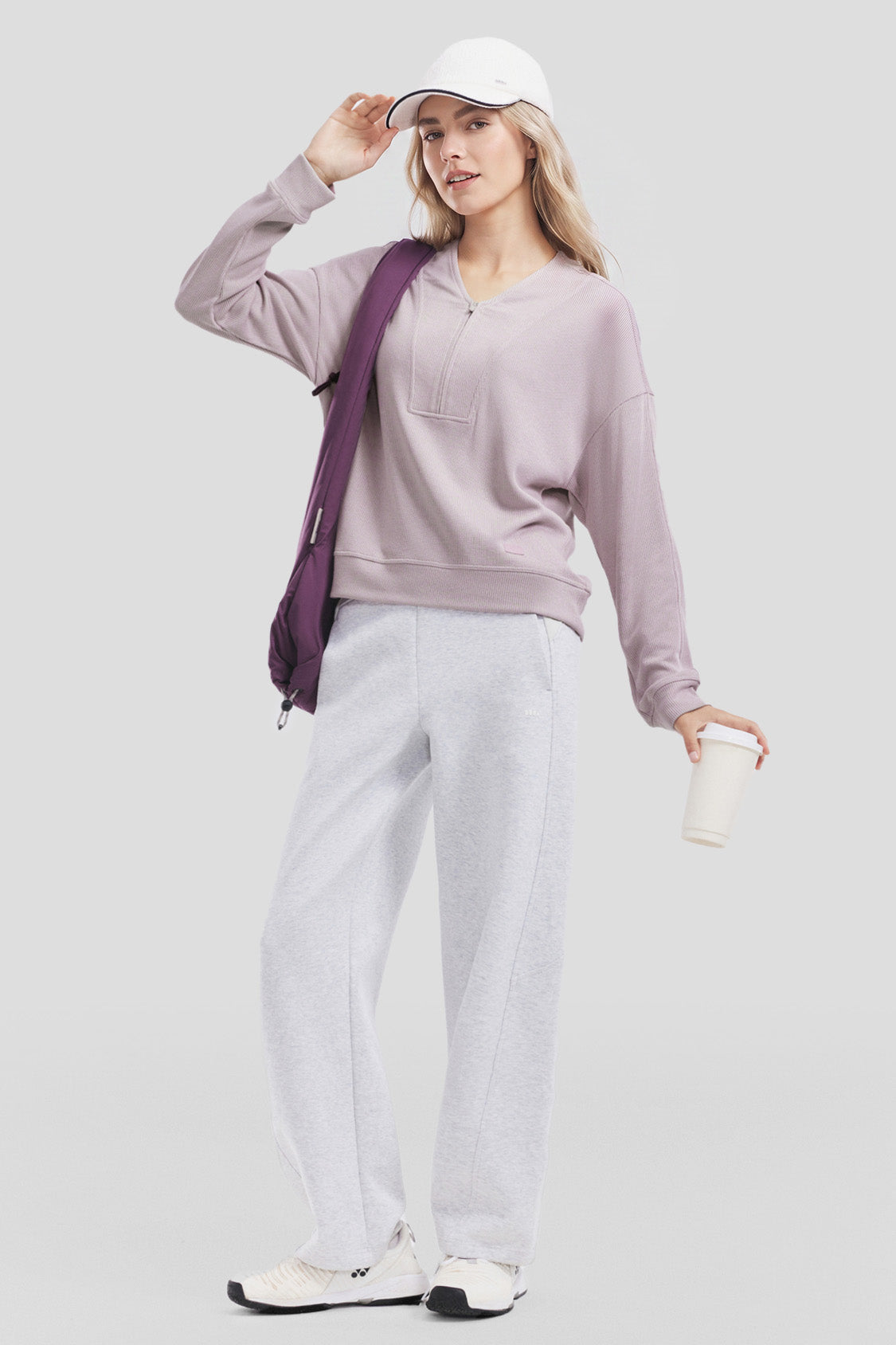 Completo da casa quotidiano in maglia traspirante da donna AF012/AF014