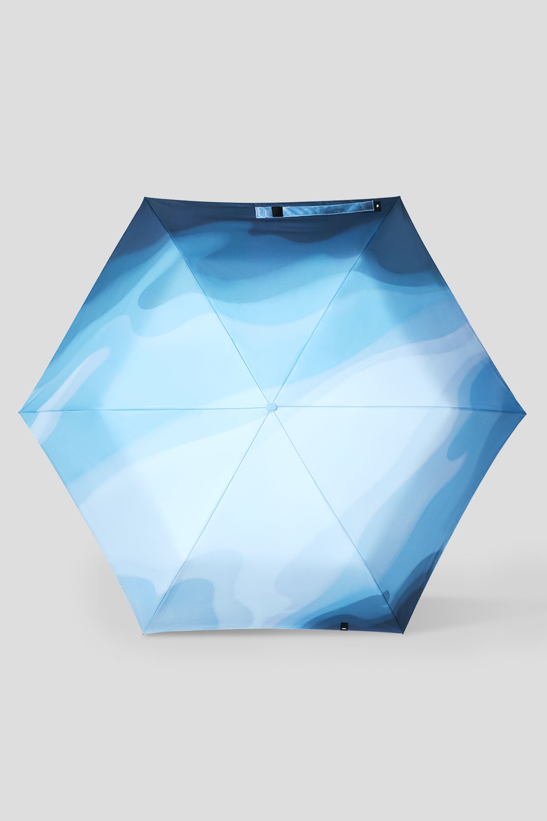 Dual - Paraguas plegable de 3 pliegues para sol y lluvia