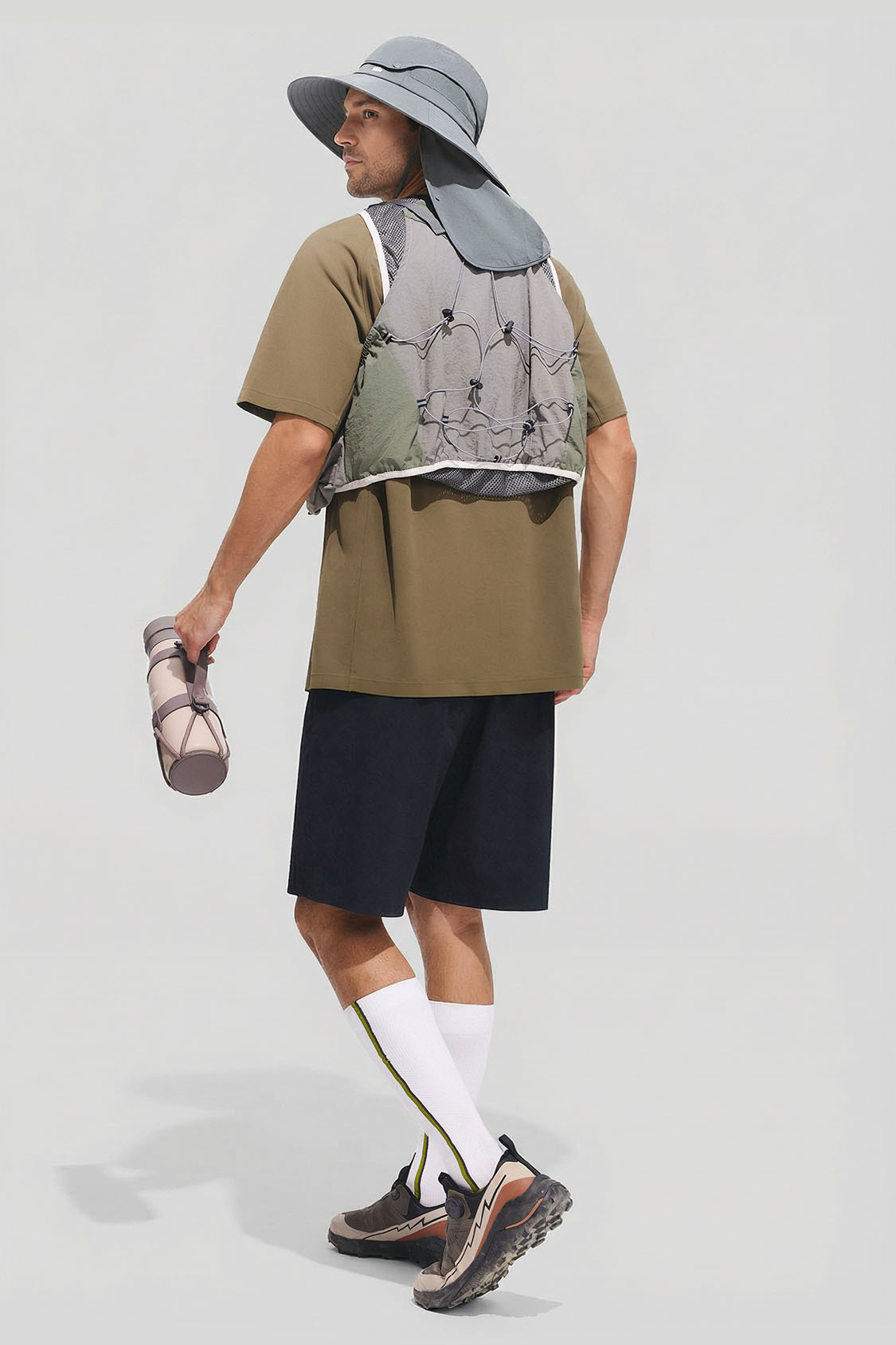 Men's Full Protection Sun Hat UPF 50+ TS016/BM57824