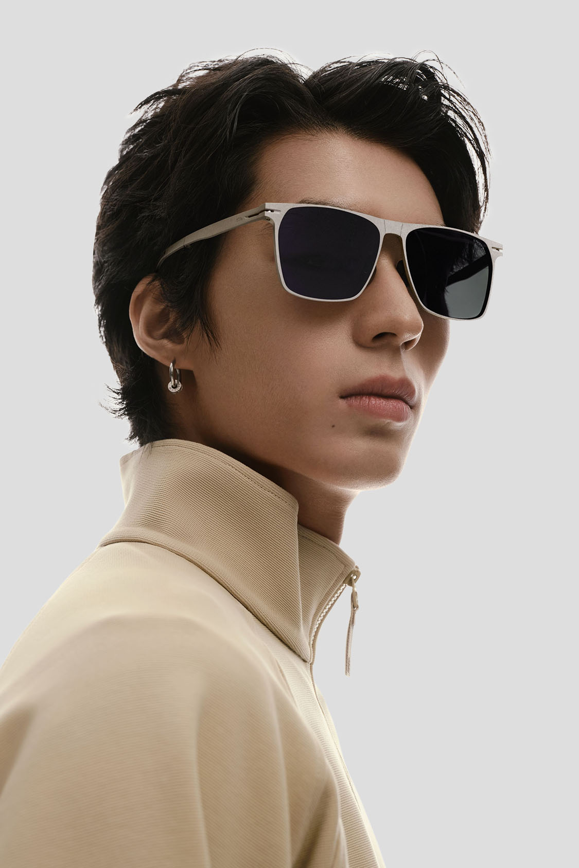 beneunder women's sunglasses #color_light gray