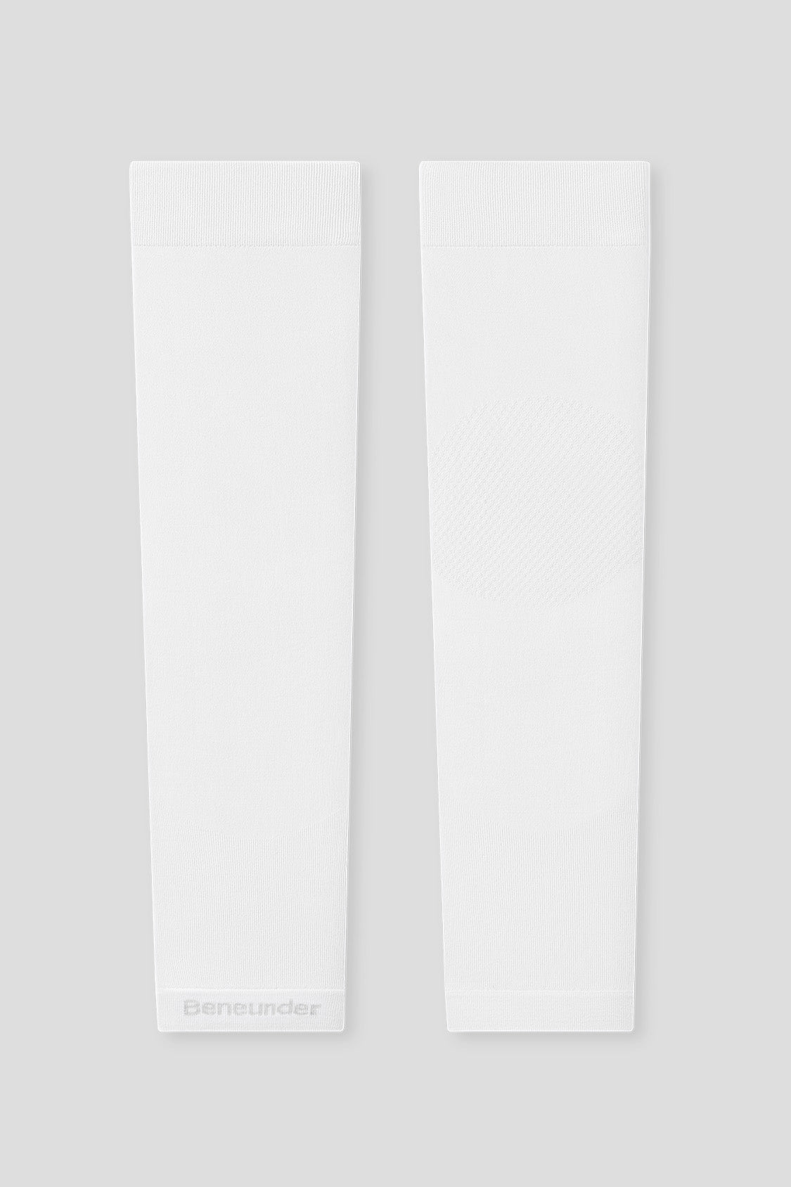 beneunder women's sun arm sleeves upf50+ #color_soft white