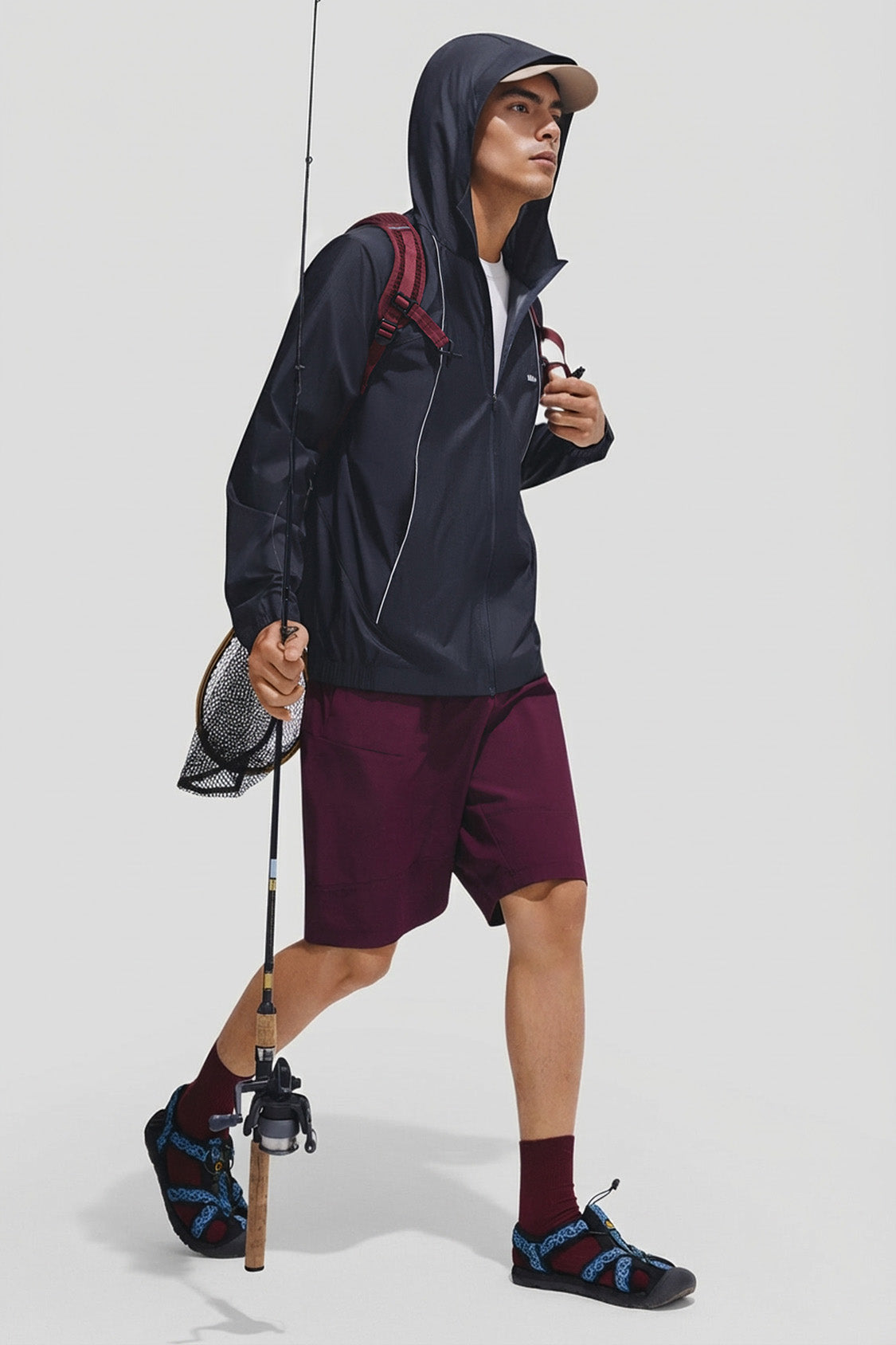 Men's Lightweight Water-Repellent Sun Jacket UPF50+ TS006/WR938