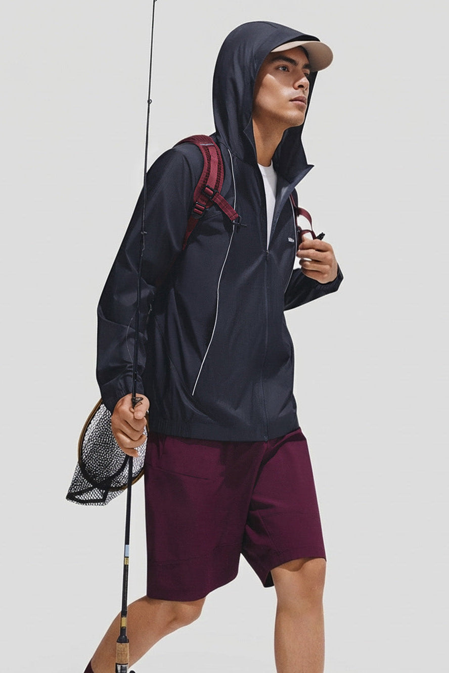 Men's Lightweight Water-Repellent Sun Jacket UPF50+ TS006/WR938