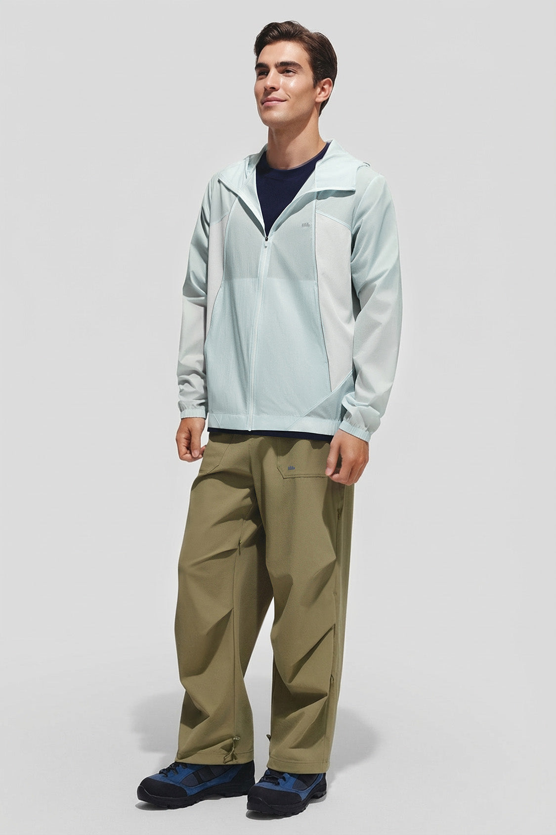 Men's Lightweight Water-Repellent Sun Jacket UPF50+ TS006/WR938