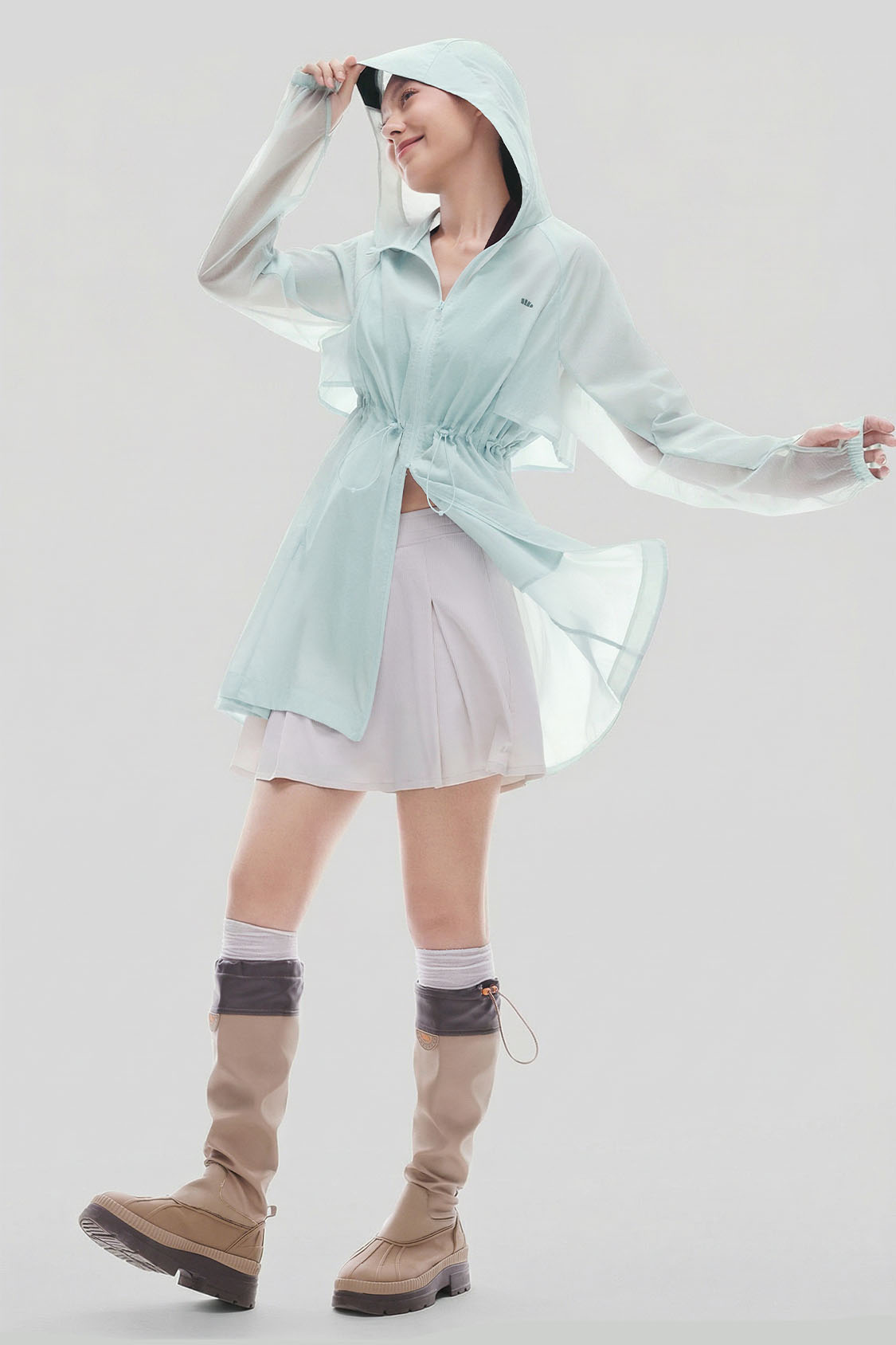 Women's Quick-Dry Breathable Sun Protection Jacket UPF 50+ TS009