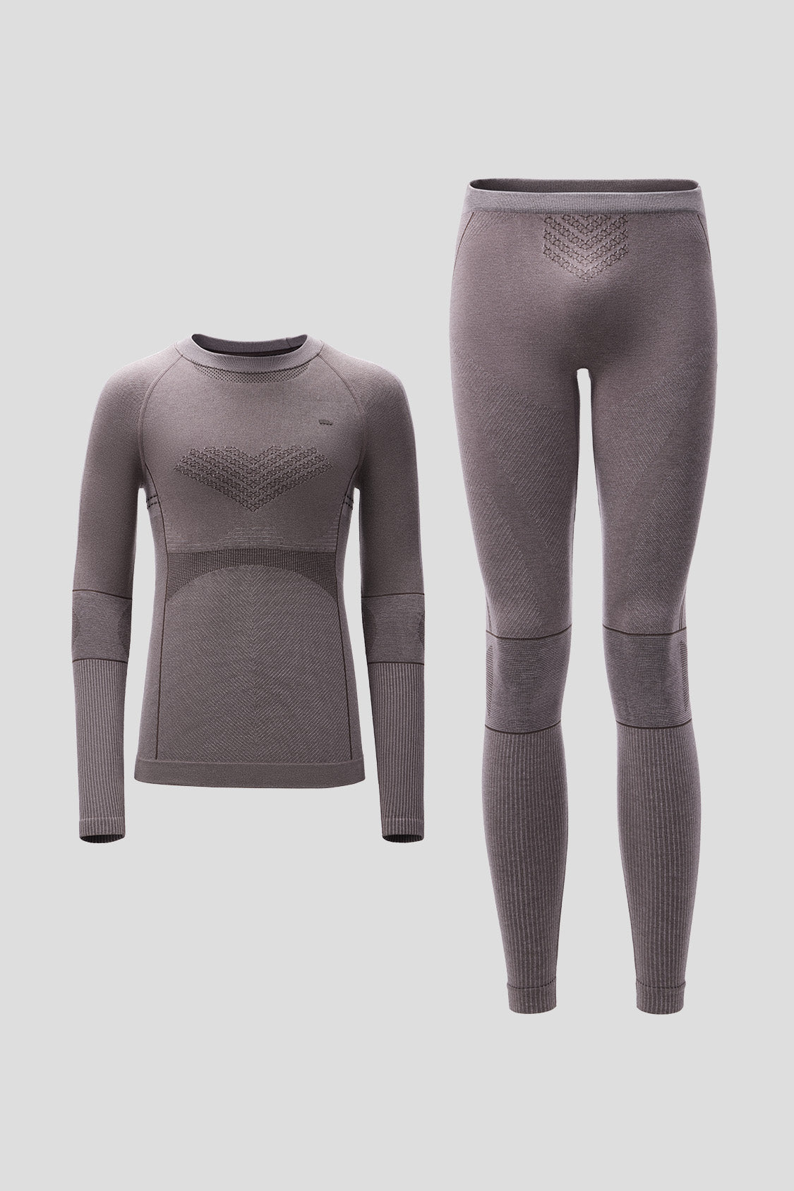 beneunder thermaset mens extra warmth outdoor performance base layer set #color_tan