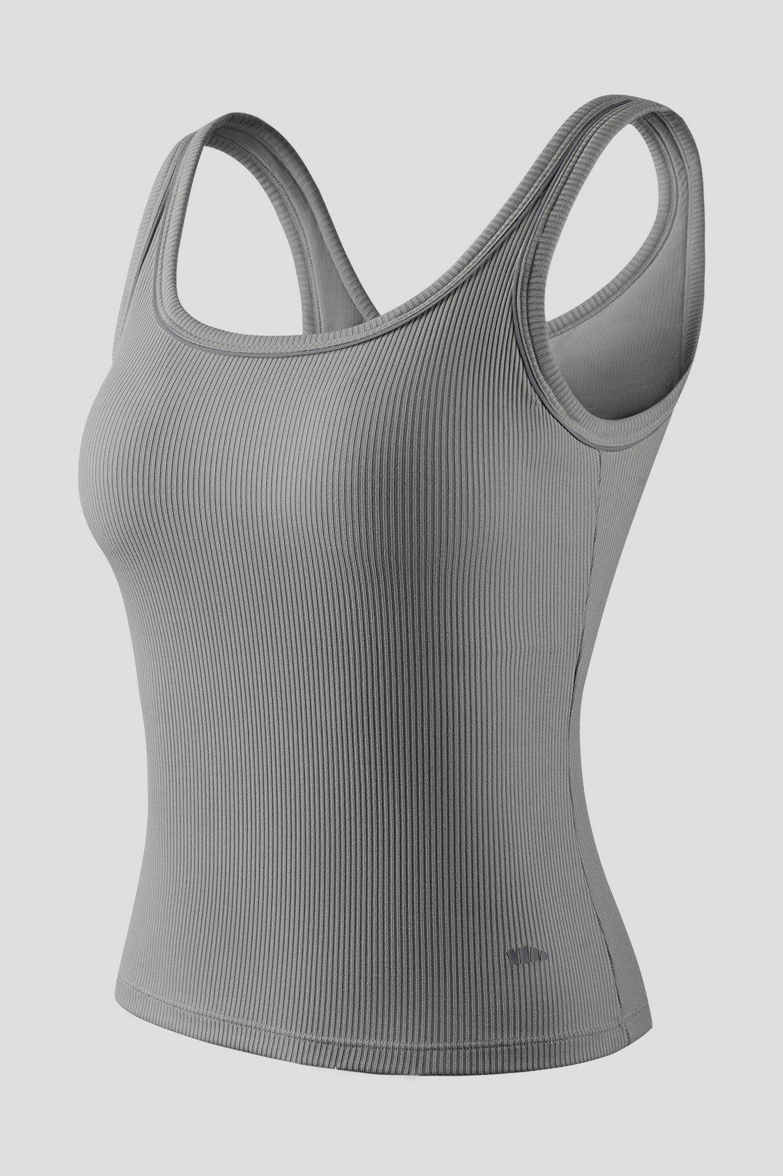beneunder braflex womens bra in seamless tank top #color_gray