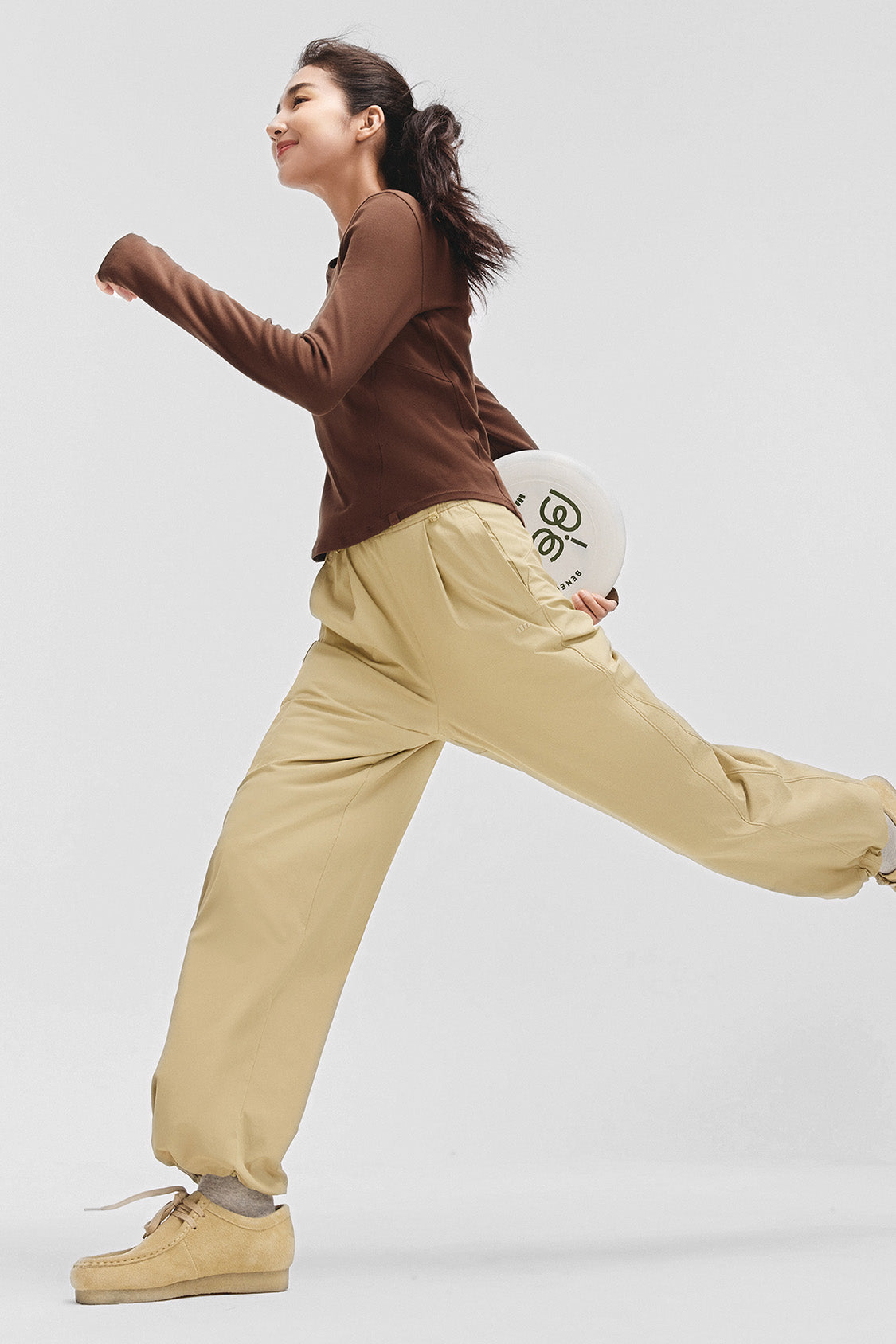 beneunder womens pants #color_taupe