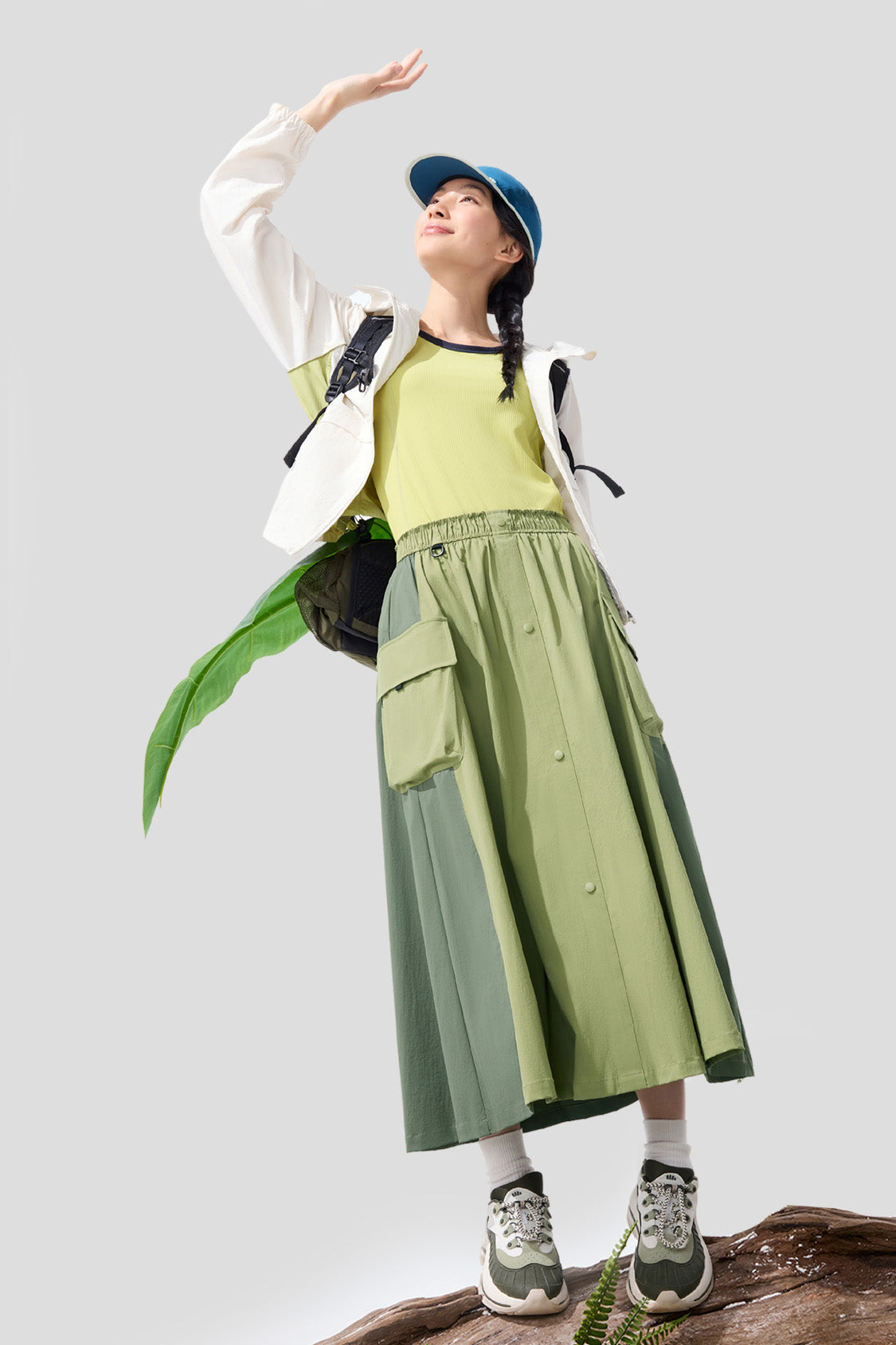 Explorer - Women's Water-Resistant Parachute Skirt UPF50+