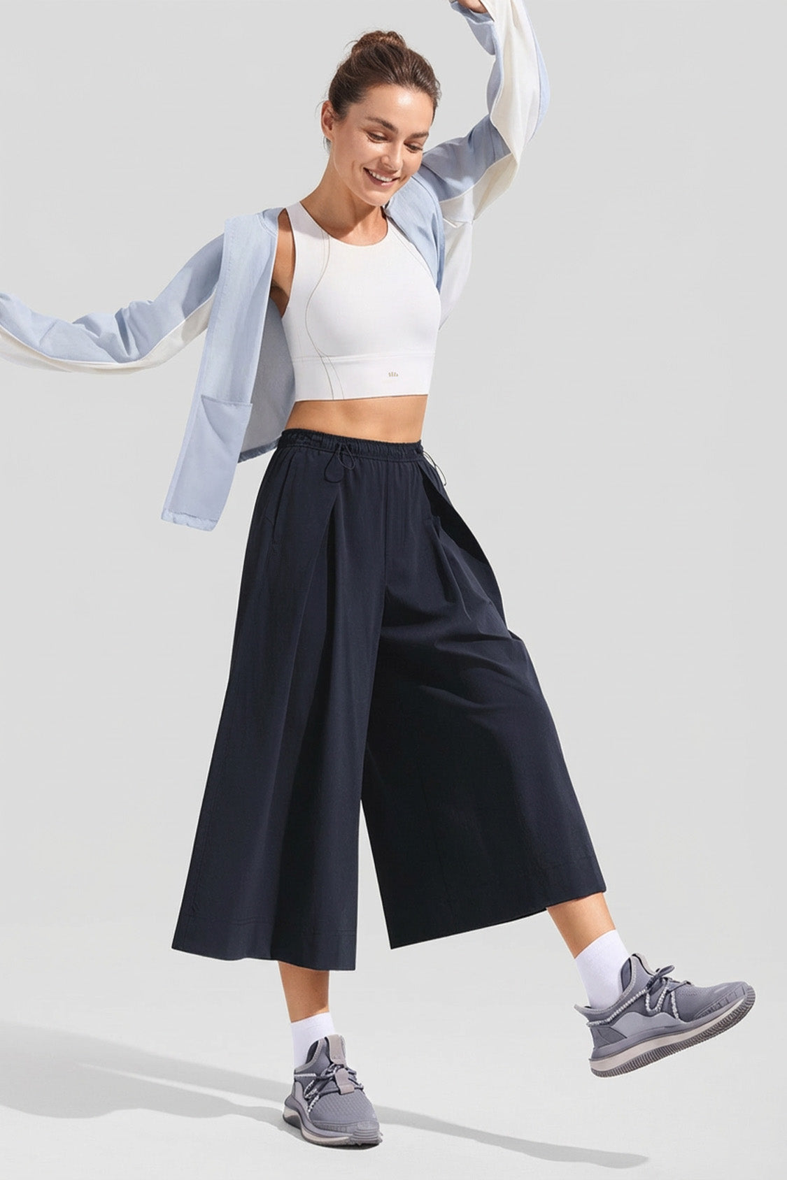 Women's Water-Resistant Wide Leg Pants UPF 50+ WR881