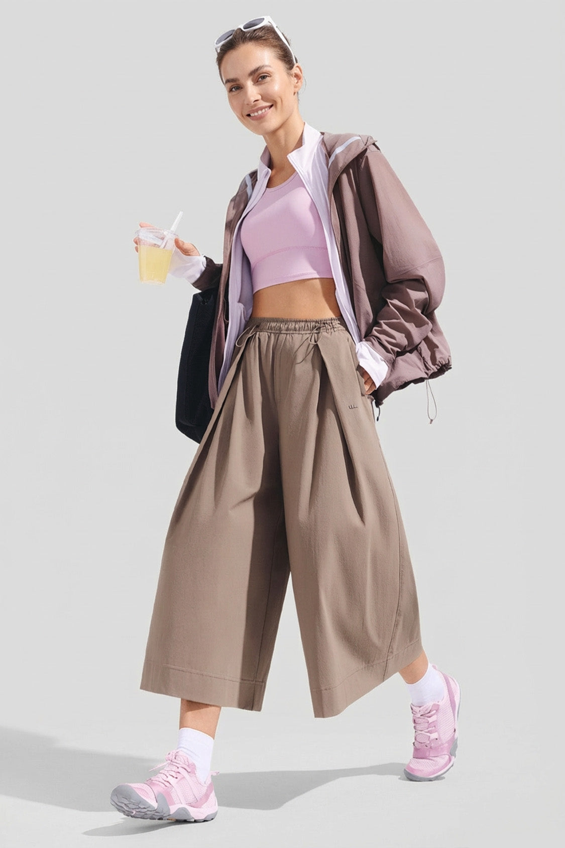 Women's Water-Resistant Wide Leg Pants UPF 50+ WR881