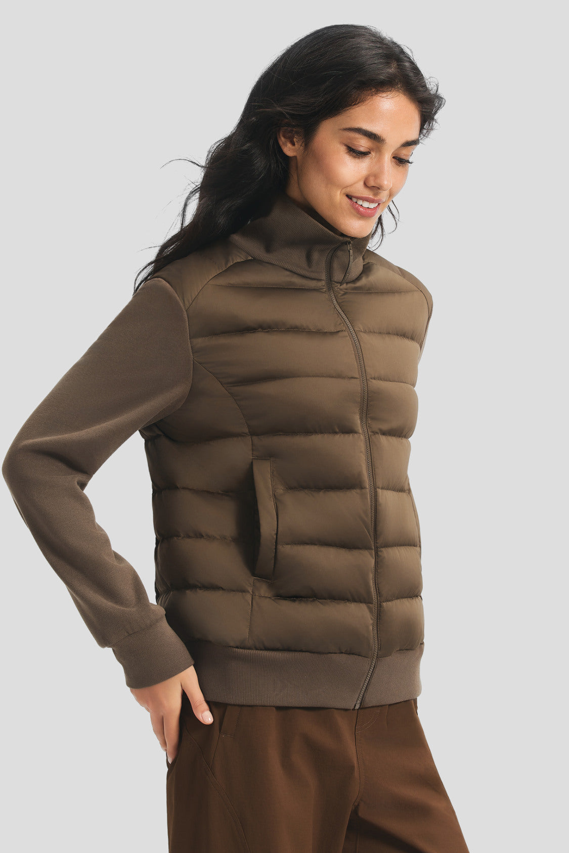 Doudoune hybride pour femme (chaleur moyenne) HD008