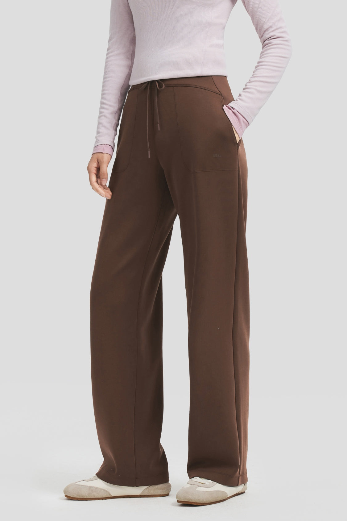 Women's Ultra-Soft High-Stretch Straight-Leg Pants (High Warmth) SF012