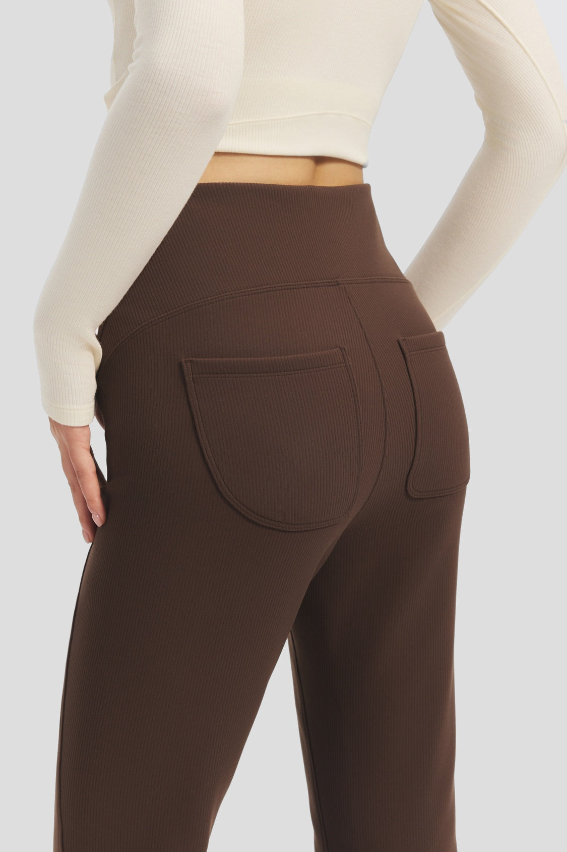 Women's High-Stretch Slight Flare Pants EL012
