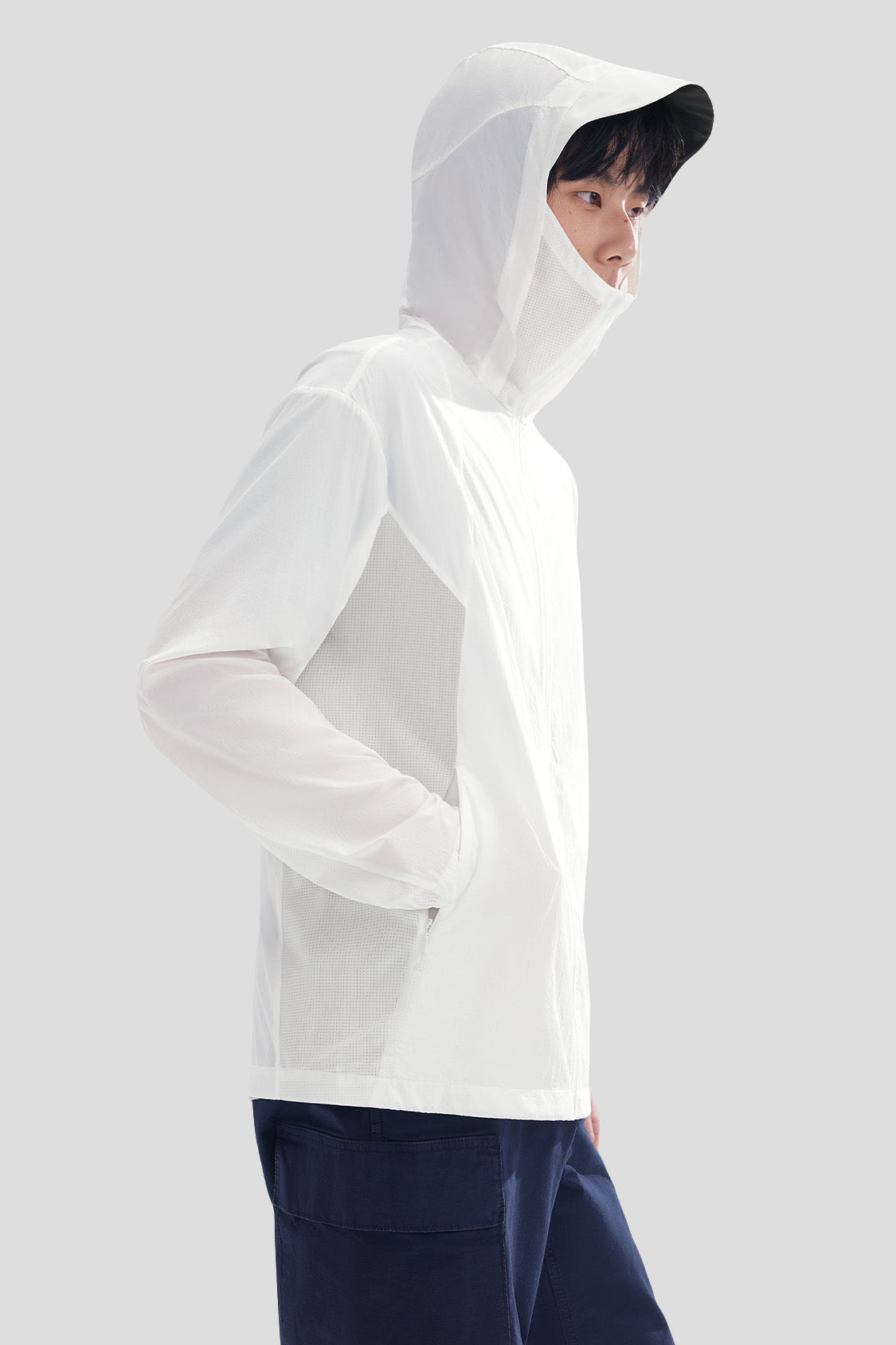 Pocket - Men's Lightweight Packable Sun Protection Jacket UPF50+