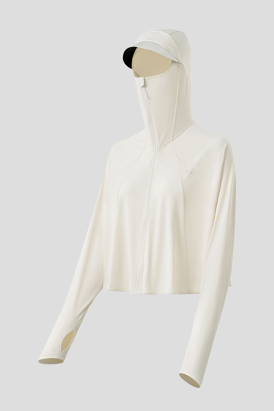 Horizon - Women's Full-Coverage Cropped Sun Hoodie UPF2000+