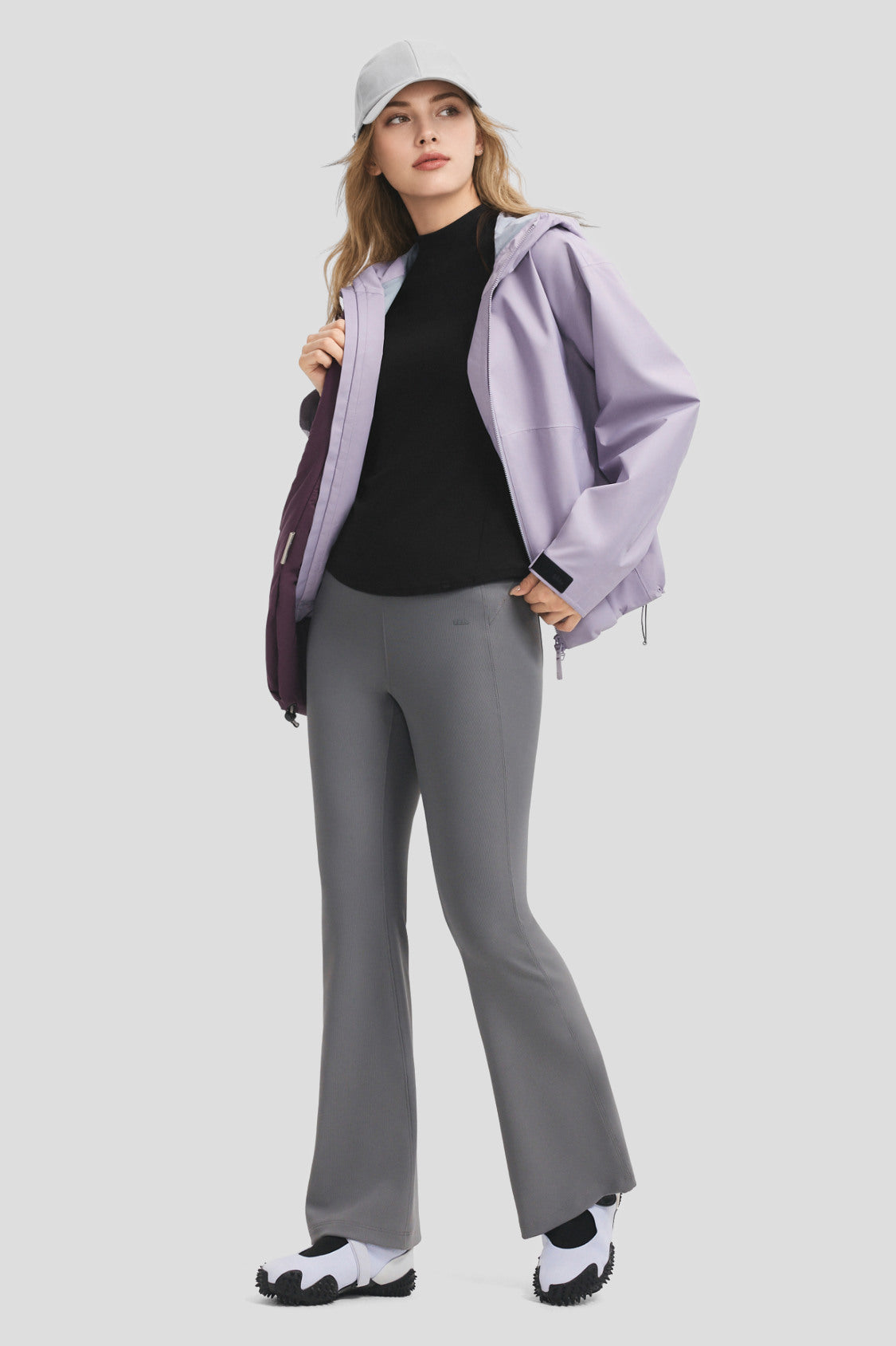 Women's Mock-Neck Base Layer Top (Light Warmth) SF026