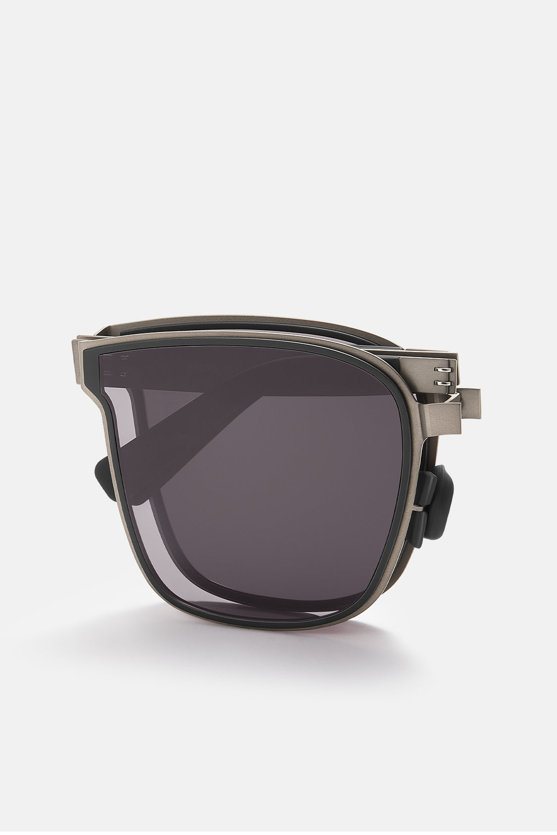 beneunder men's slimline polarized folding sunglasses shades #color_sand gray