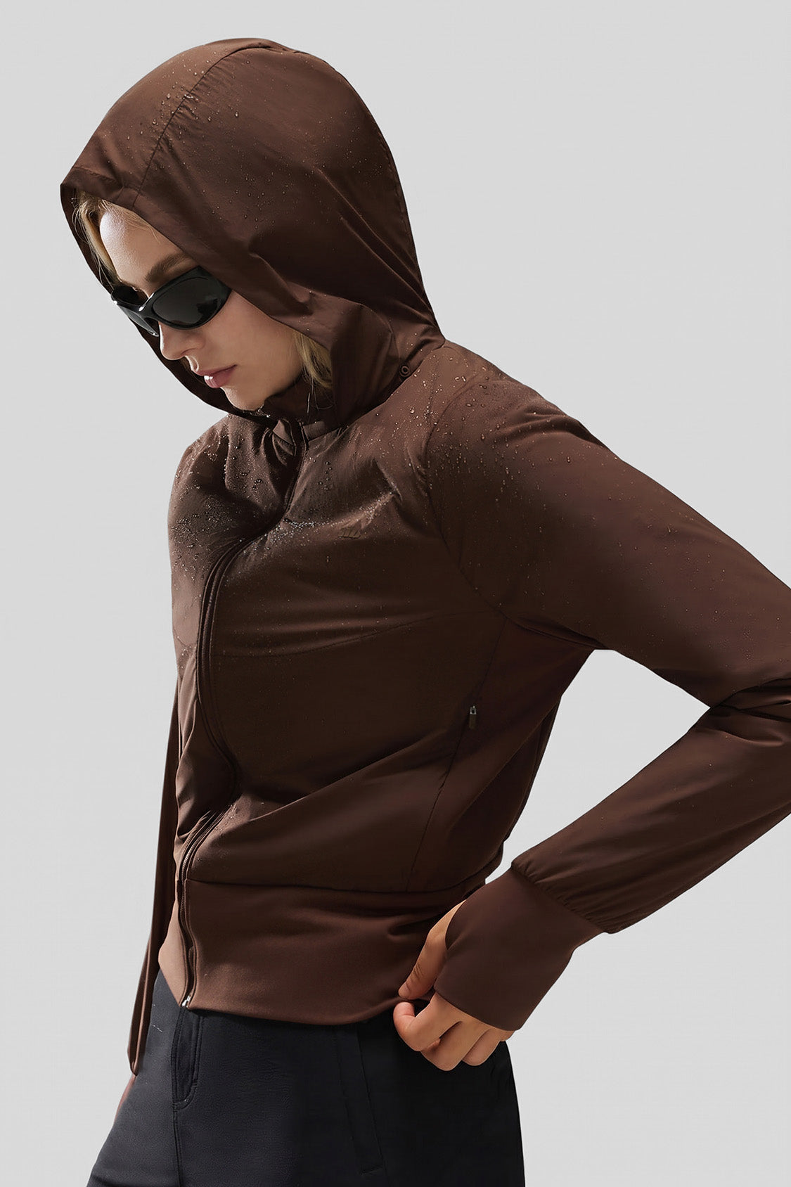 Women's Stretch Cropped Insulated Jacket (Mid Warmth) CL014
