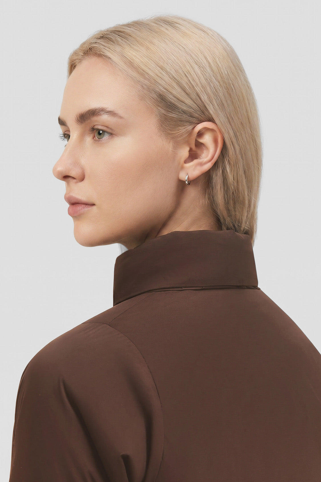 Women's Stretch Cropped Insulated Jacket (Mid Warmth) CL014