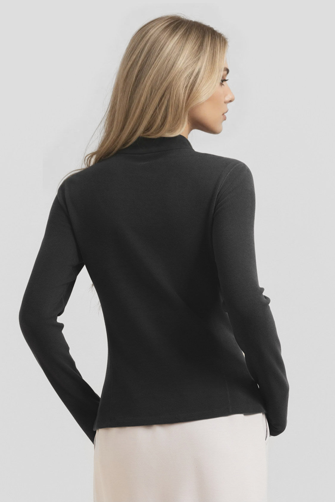Women's High-Stretch Fleece Half-Zip Base Layer Top PM002/PM006