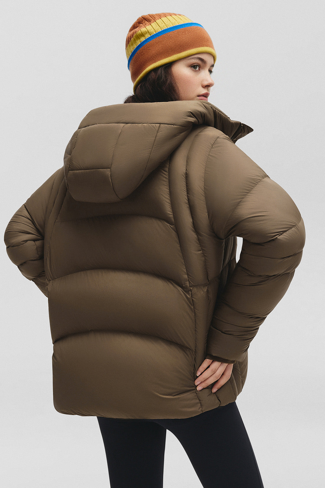beneunder cloudloft – women’s high-loft down jacket (regular, extreme warmth) #color_brown