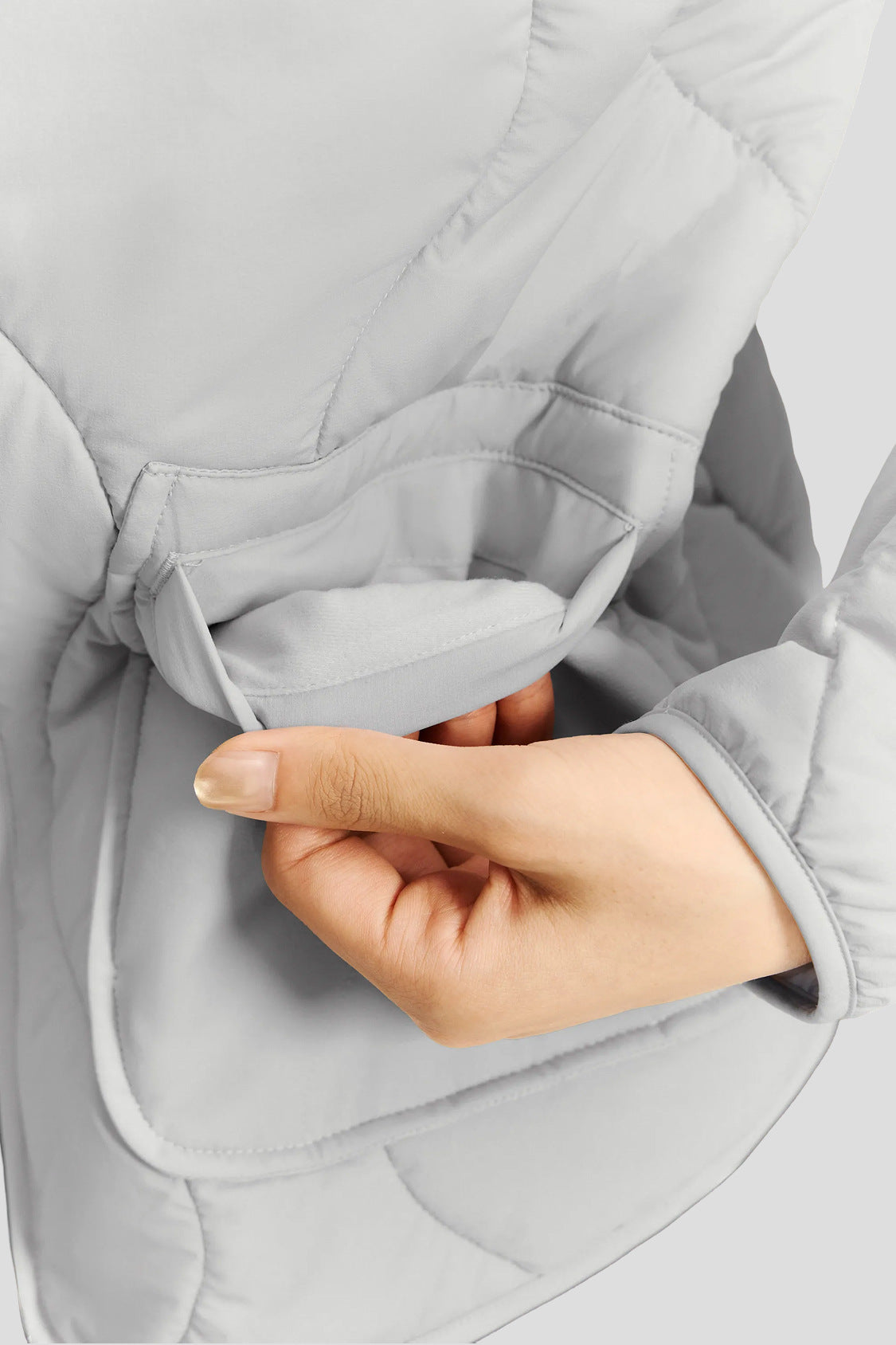 Women's Crew-Neck Insulated Jacket  (Mid Warmth) CL023