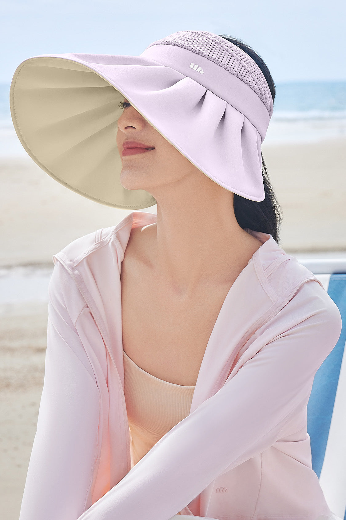 beneunder women's sun hats #color_milk plum purple