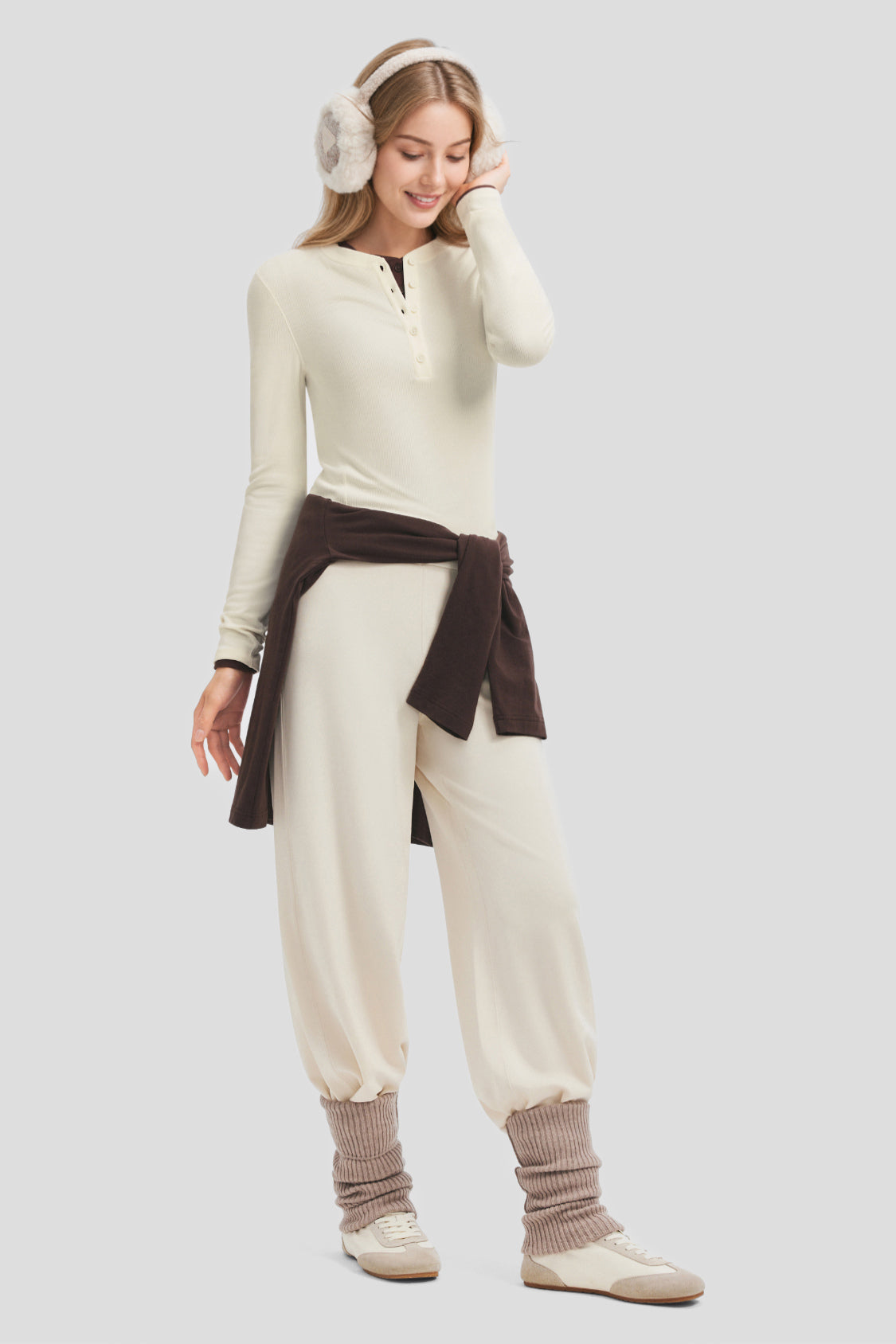 Women's Henley Base Layer Top SF015/SF027