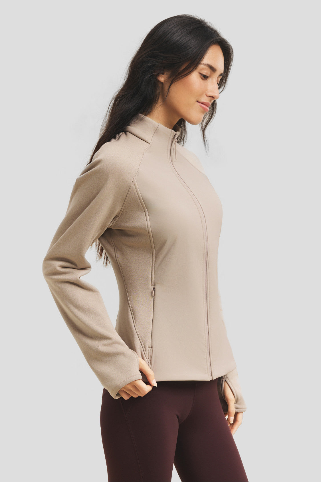 WindHaven – Damen winddichte Fleecejacke mit mittlerer Wärme