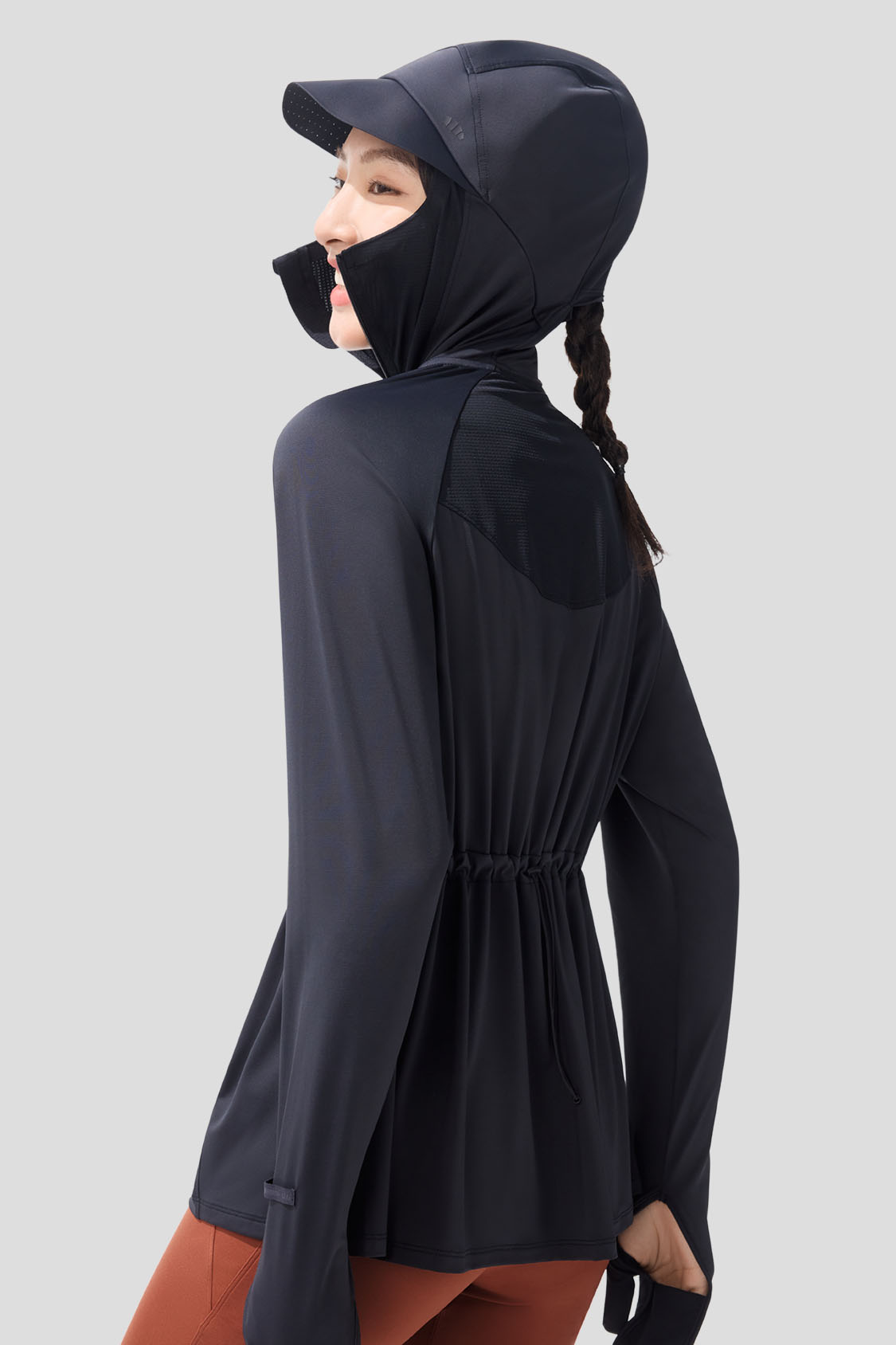 Full Protection Sun Jacket Waist-Cinched UPF2000+ AL823 - Sculpt